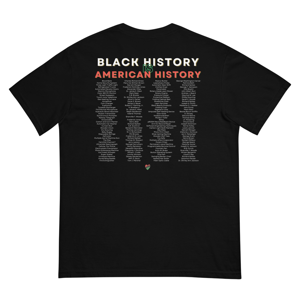 Black History Inventions Tee