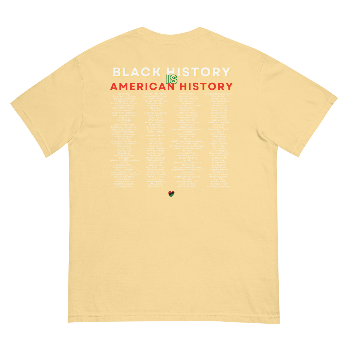 Black History Inventions Tee